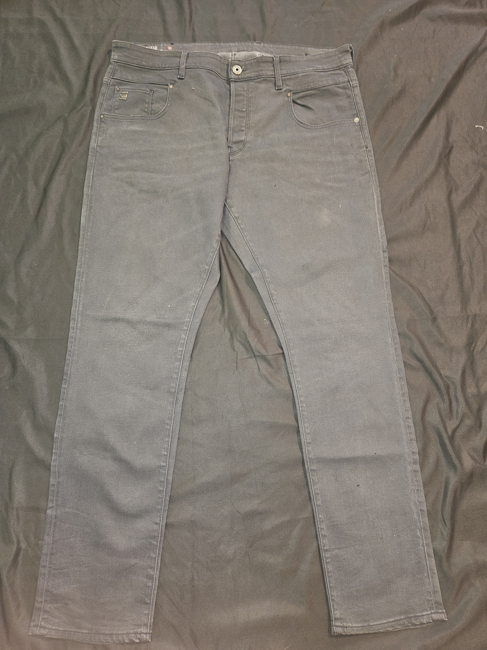 G-Star Slim Straight Jeans in Gray